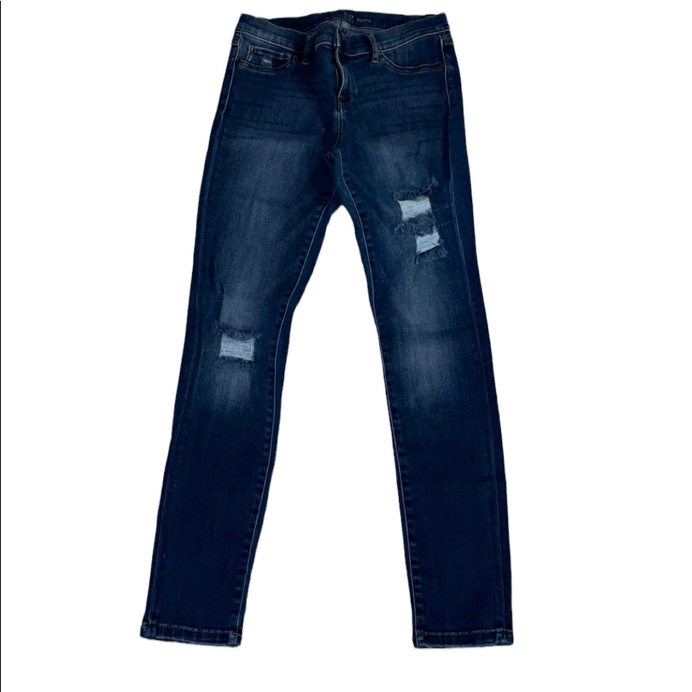 SOHO NY & CO Leggings Denim Blue Jeans